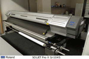 SOLJET Pro II V SJ-1045 eco-SOLVENT INKJET PRINTER